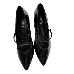 VTG Jones New York Black Patent Mary Jane Pumps – Size 8M